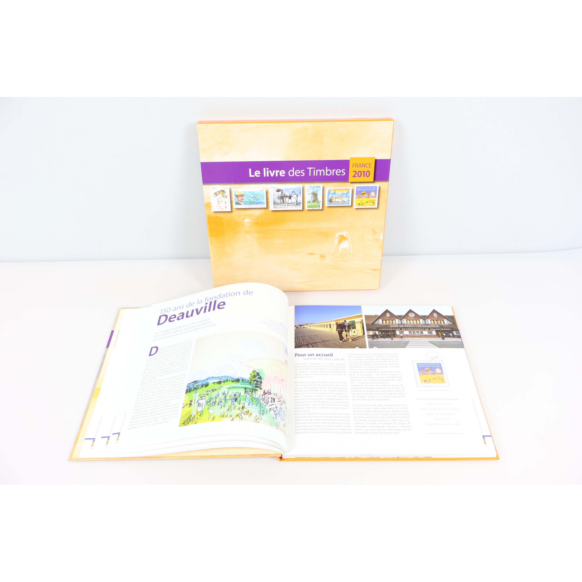 LE LIVRE DES TIMBRES FRANCE ANNÉE 2010 TIMBRES NEUFS SIGNES USUELS BOITIER