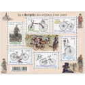 FEUILLET N°F4555 "LE VÉLOCIPÈDE" TIMBRES NEUFS** DE FRANCE LUXE ANNÉE 2011