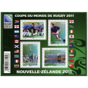 FEUILLET N°F4576 "COUPE DU MONDE RUGBY 2011" TIMBRES NEUFS** DE FRANCE LUXE