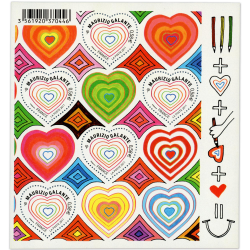 BLOC-FEUILLET N°131 "SAINT-VALENTIN COUTURIER" TIMBRES NEUFS** DE FRANCE LUXE