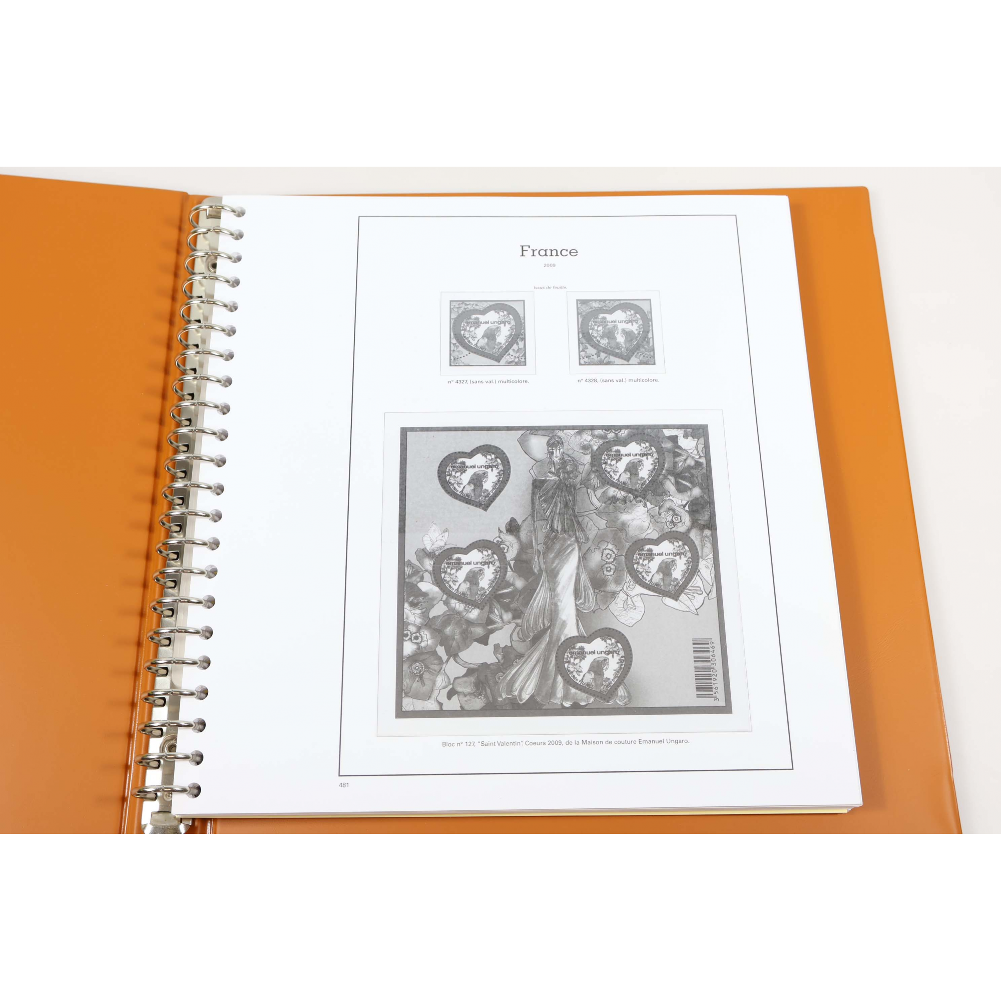 CLASSEUR YVERT ET TELLIER SUPRA POUR COLLECTION DE TIMBRES FRANCE 2009 À 2011