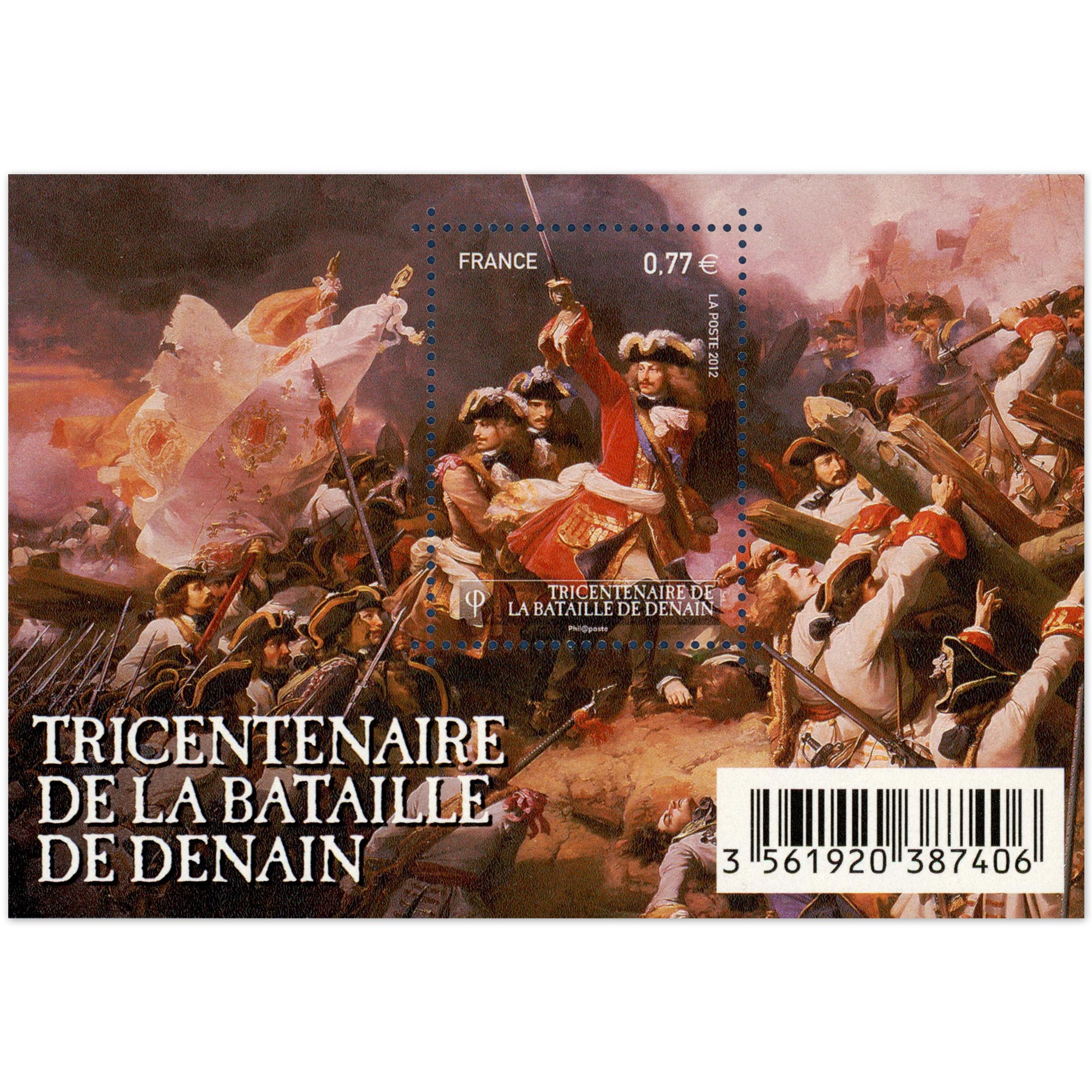 FEUILLET N°F4660 "TRICENTENAIRE DE DENAIN" TIMBRES NEUFS** DE FRANCE LUXE