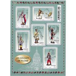 FEUILLET N°F4665 "SOLDATS DE PLOMB" TIMBRES NEUFS** DE FRANCE LUXE ANNÉE 2012