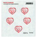FEUILLET AUTOADHÉSIF N°F648A "PATCH D\'AMOUR" TIMBRES NEUFS** DE FRANCE LUXE