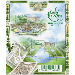 FEUILLET N°F4751 "JARDINS ANDRÉ LE NÔTRE" TIMBRES NEUFS** DE FRANCE 2013 LUXE