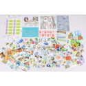 LOT DE TIMBRES - BLOCS - CARNETS EN EUROS COURRIER / COLLECTION FACIALE 145€