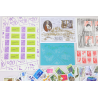 LOT DE TIMBRES - BLOCS - CARNETS EN EUROS COURRIER / COLLECTION FACIALE 145€