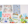 LOT DE TIMBRES - BLOCS - CARNETS EN EUROS COURRIER / COLLECTION FACIALE 145€
