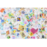 LOT DE TIMBRES - BLOCS - CARNETS EN EUROS COURRIER / COLLECTION FACIALE 398€