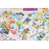 LOT DE TIMBRES - BLOCS - CARNETS EN EUROS COURRIER / COLLECTION FACIALE 398€