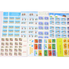 LOT DE CARNETS EN EUROS COMPLETS ADHESIFS ET NON ADHESIFS NEUFS** FACIALE 178€