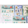 LOT DE TIMBRES ET BLOCS-FEUILLETS NEUFS** DE L'ANNEE 2014 FACIALE 70€