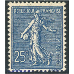 SEMEUSE LIGNÉE N°132 TIMBRE NEUF** BIEN CENTRÉ SIGNÉ EXPERT JF BRUN COTE 230€