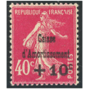 CAISSE D\'AMORTISSEMENT N°266 TIMBRE NEUF** DE FRANCE DE BELLE QUALITÉ ANNÉE 1930