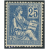 TYPE MOUCHON N°118 TIMBRE DE FRANCE NEUF SIGNÉ BRUN COTE 200€ ANNÉE 1901