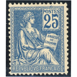 TYPE MOUCHON N°118 TIMBRE DE FRANCE NEUF** SIGNÉ BRUN ANNÉE 1901 COTE 670€