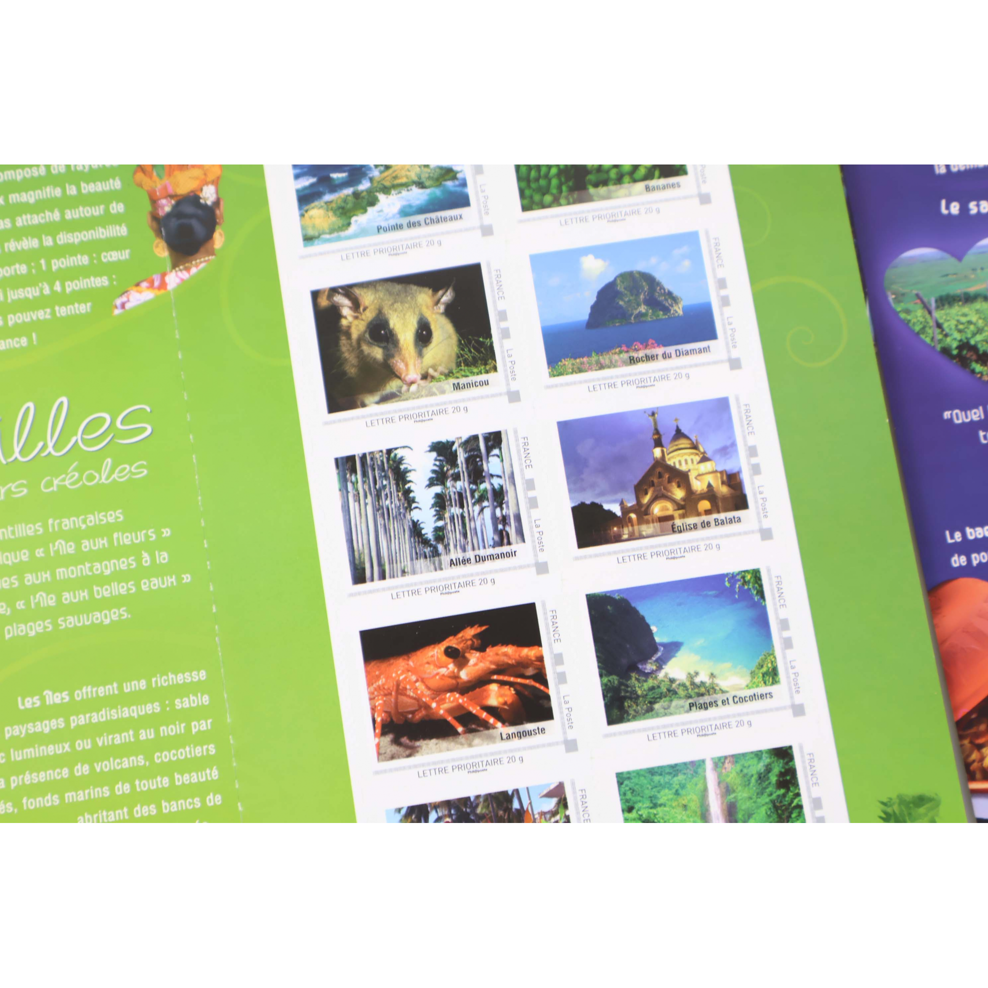 LOT DE 11 COLLECTORS "LA FRANCE COMME J'AIME" PRIORITAIRES 20G AUTOADHÉSIVES