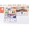 THÉMATIQUE CROIX-ROUGE EN EUROS BLOCS-FEUILLETS ET CARNETS DE TIMBRES NEUFS**