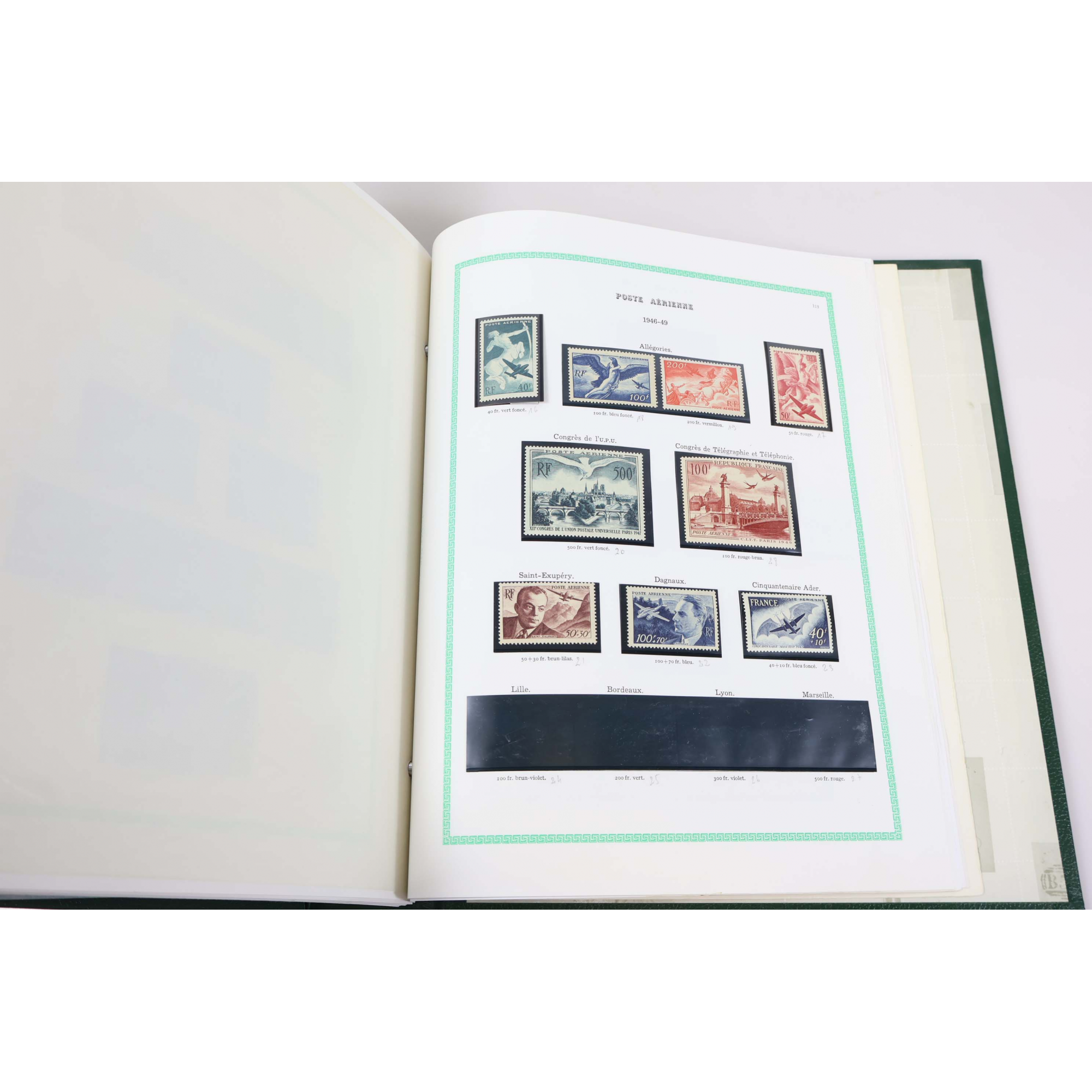 ALBUM YVERT ET TELLIER DE 1992 À 2006 POUR COLLECTION DE FRANCE + DE 180 PAGES