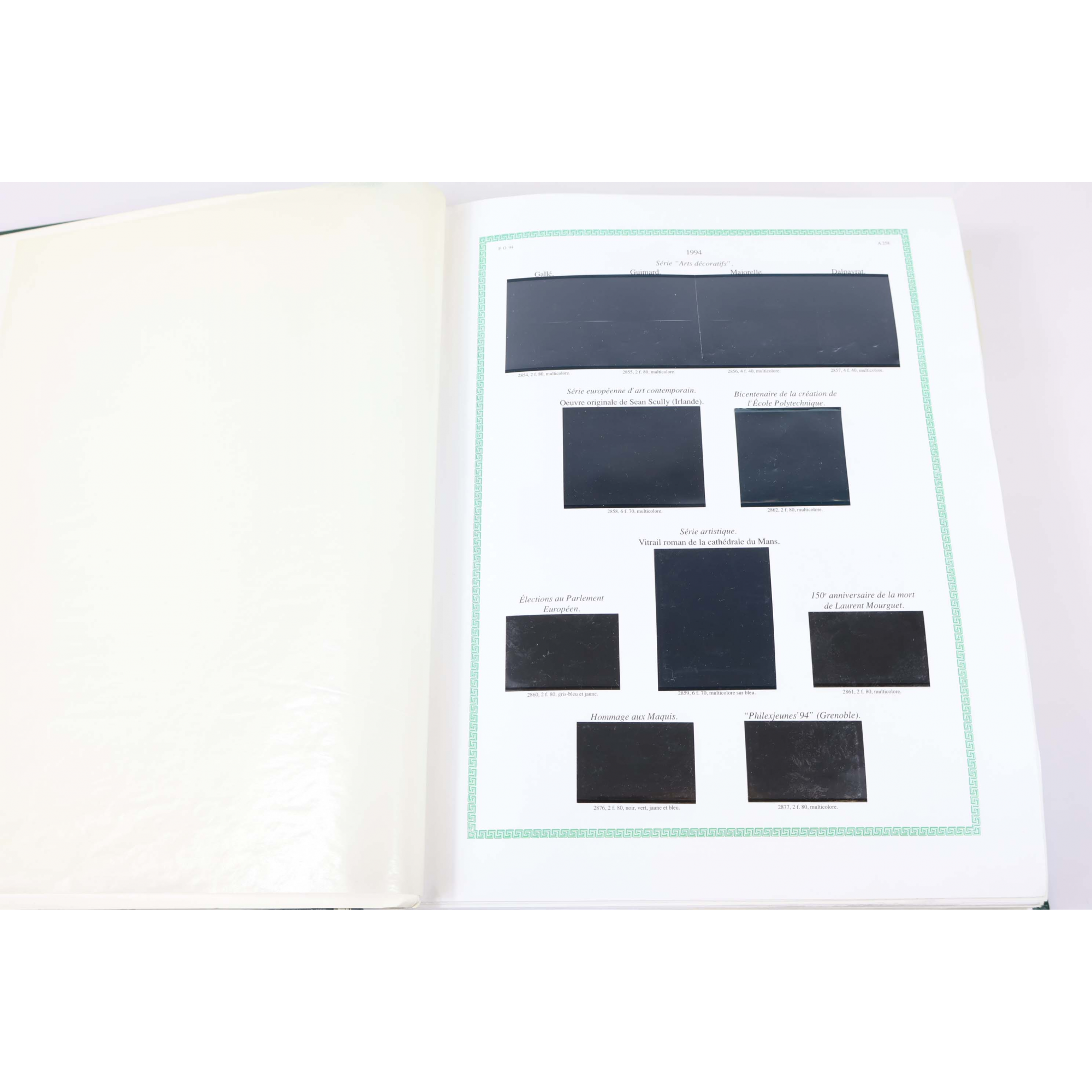 ALBUM YVERT ET TELLIER DE 1992 À 2006 POUR COLLECTION DE FRANCE + DE 180 PAGES