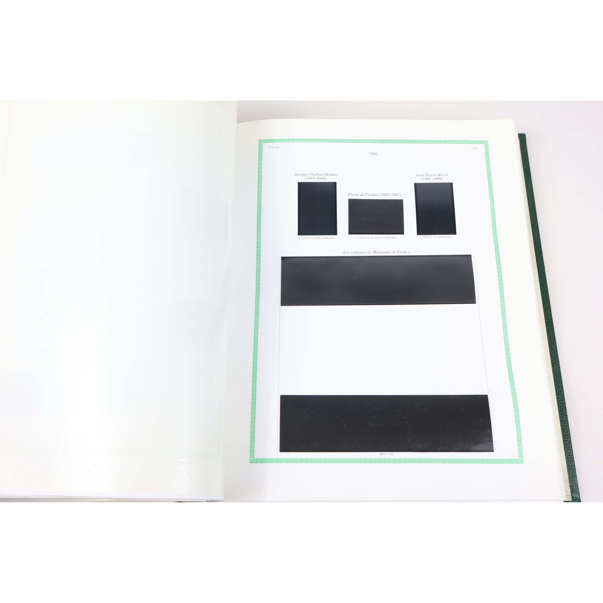 ALBUM YVERT ET TELLIER DE 1992 À 2006 POUR COLLECTION DE FRANCE + DE 180 PAGES