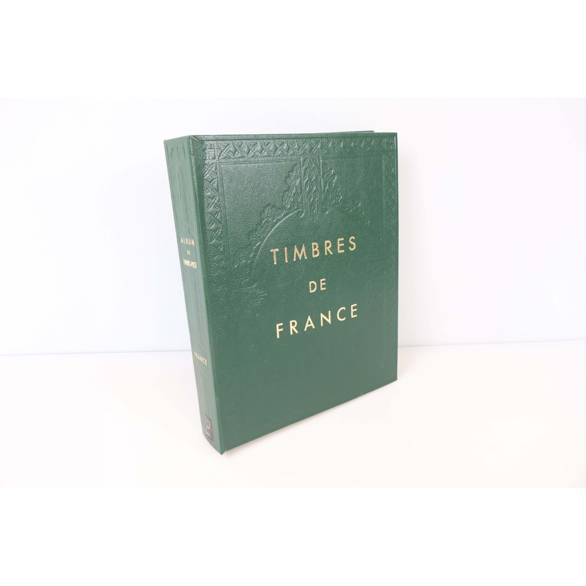 COLLECTION EN ALBUM YVERT ET TELLIER DE 1957 À 1979 TIMBRES NEUFS DE FRANCE
