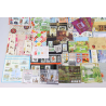 LOT DE TIMBRES ET BLOCS-FEUILLETS IMPORTANT EN EUROS VALEUR FACIALE 500€