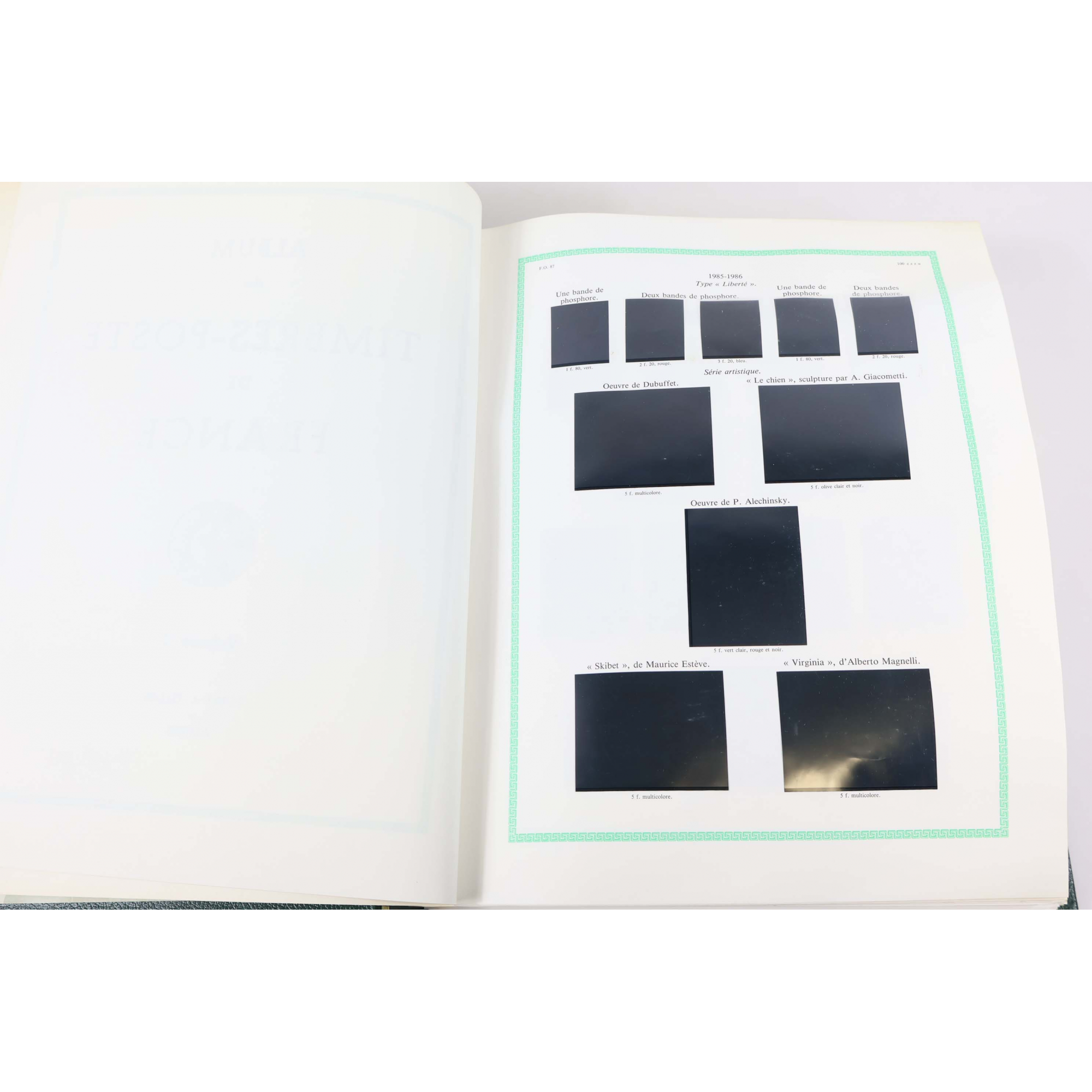 ALBUM YVERT ET TELLIER DE 1994 À 2004 POUR COLLECTION DE FRANCE + DE 200 PAGES