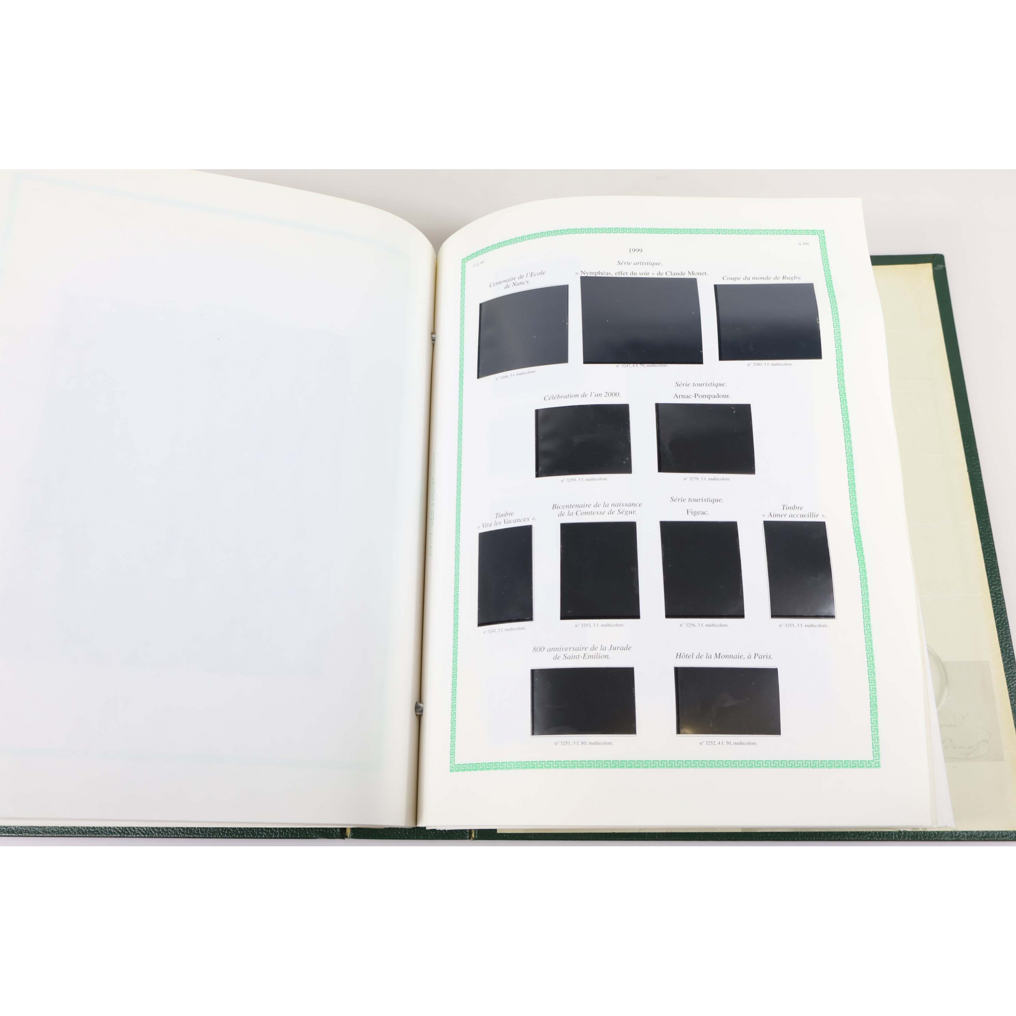 ALBUM YVERT ET TELLIER DE 1994 À 2004 POUR COLLECTION DE FRANCE + DE 200 PAGES