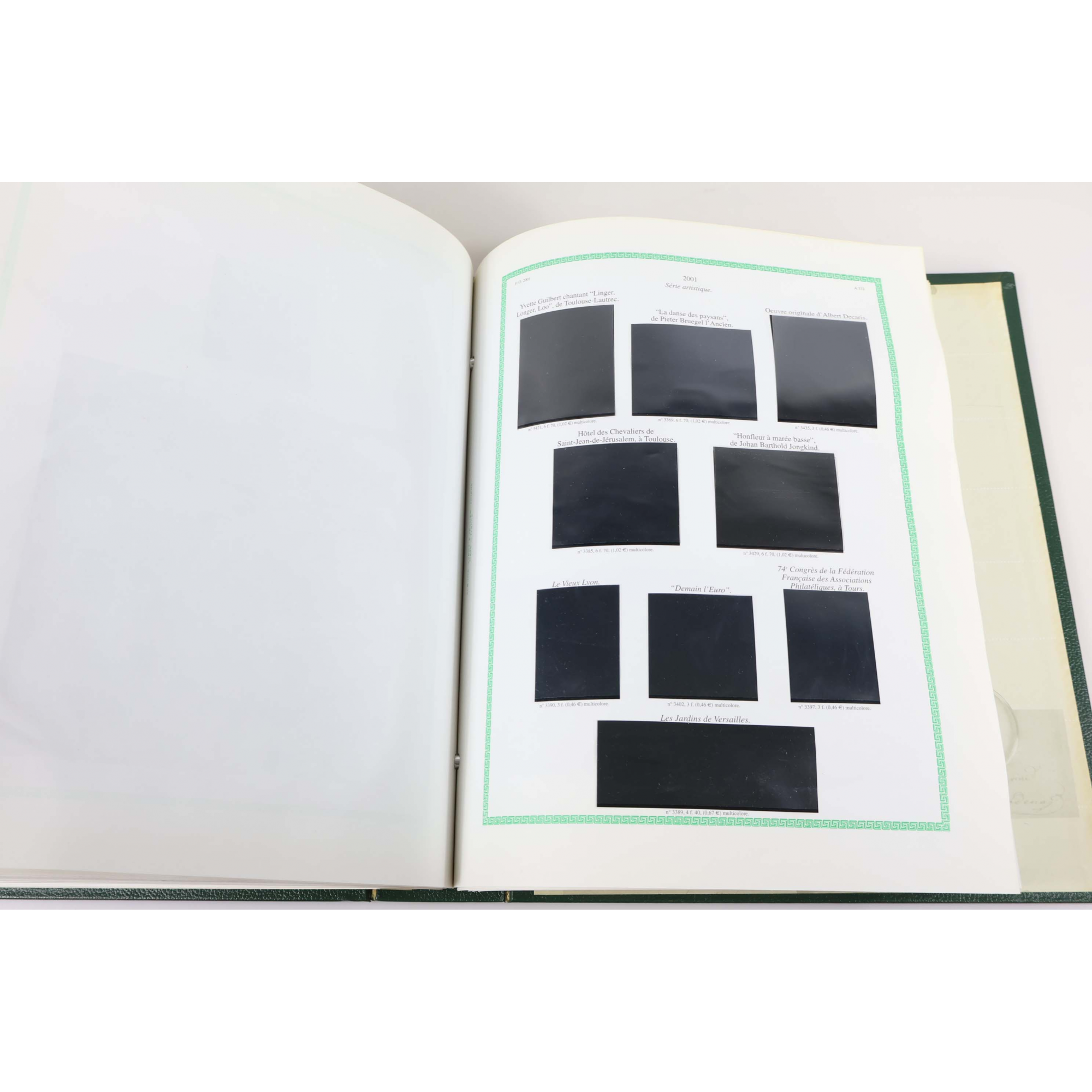 ALBUM YVERT ET TELLIER DE 1994 À 2004 POUR COLLECTION DE FRANCE + DE 200 PAGES