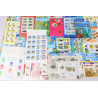 LOT DE TIMBRES ET BLOCS-FEUILLETS IMPORTANT EN EUROS VALEUR FACIALE 500€