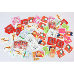 LOT 50 TIMBRES A VALIDITÉ PERMANENTE, PRIO ILLUSTRÉS VP LETTRES 20G FRANCE