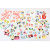LOT DE 100 TIMBRES A VALIDITÉ PERMANENTE, TVP AUTOADHÉSIFS LETTRES 20G FRANCE