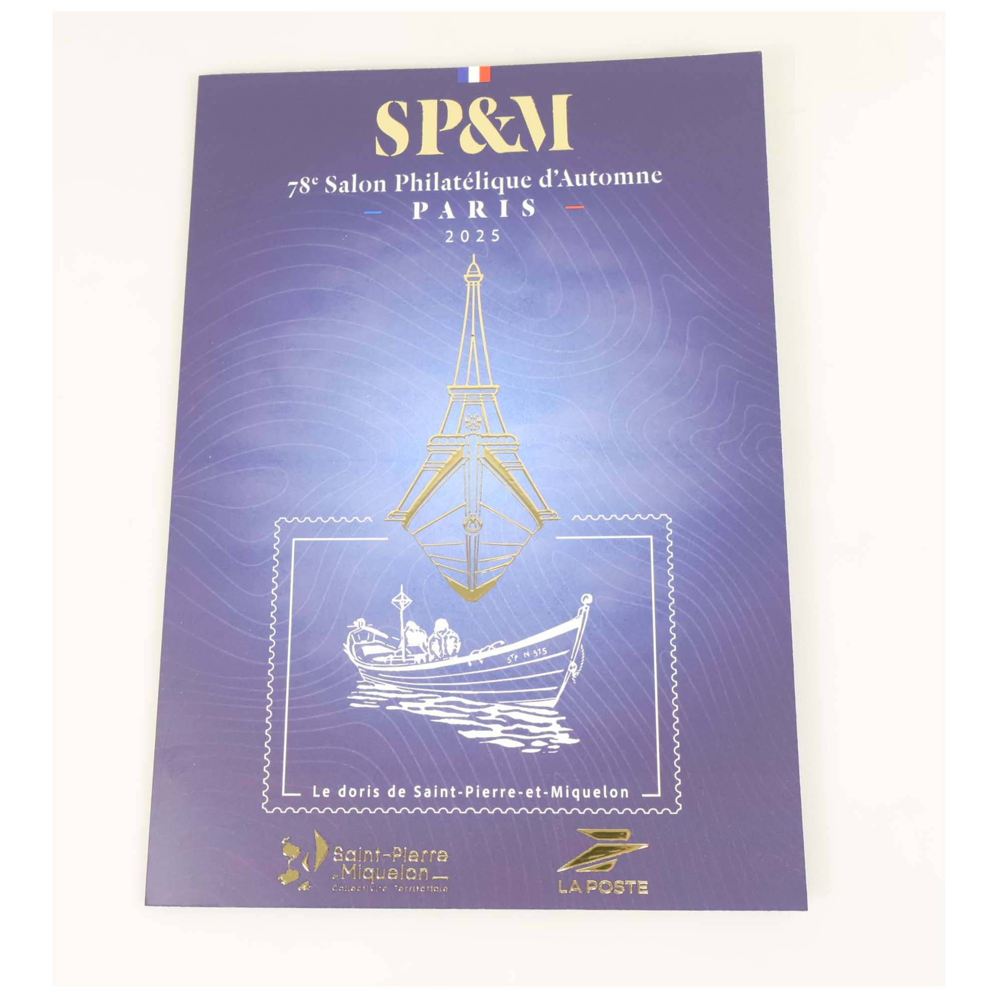 FEUILLE DE 20 TIMBRES NEUFS** SAINT PIERRE ET MIQUELON LE DORIS 250 EXEMPLAIRES