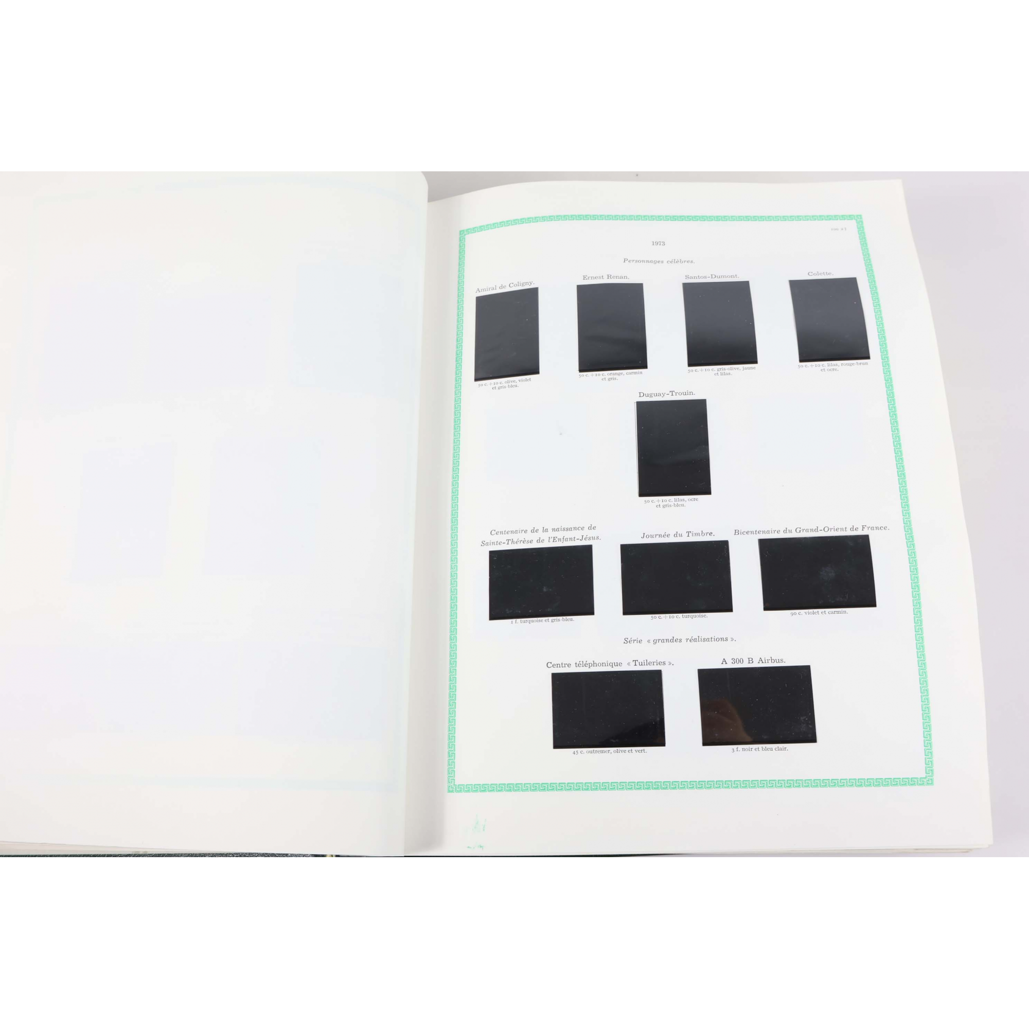 ALBUM YVERT ET TELLIER DE 1969 À 2000 POUR COLLECTION DE FRANCE + DE 200 PAGES