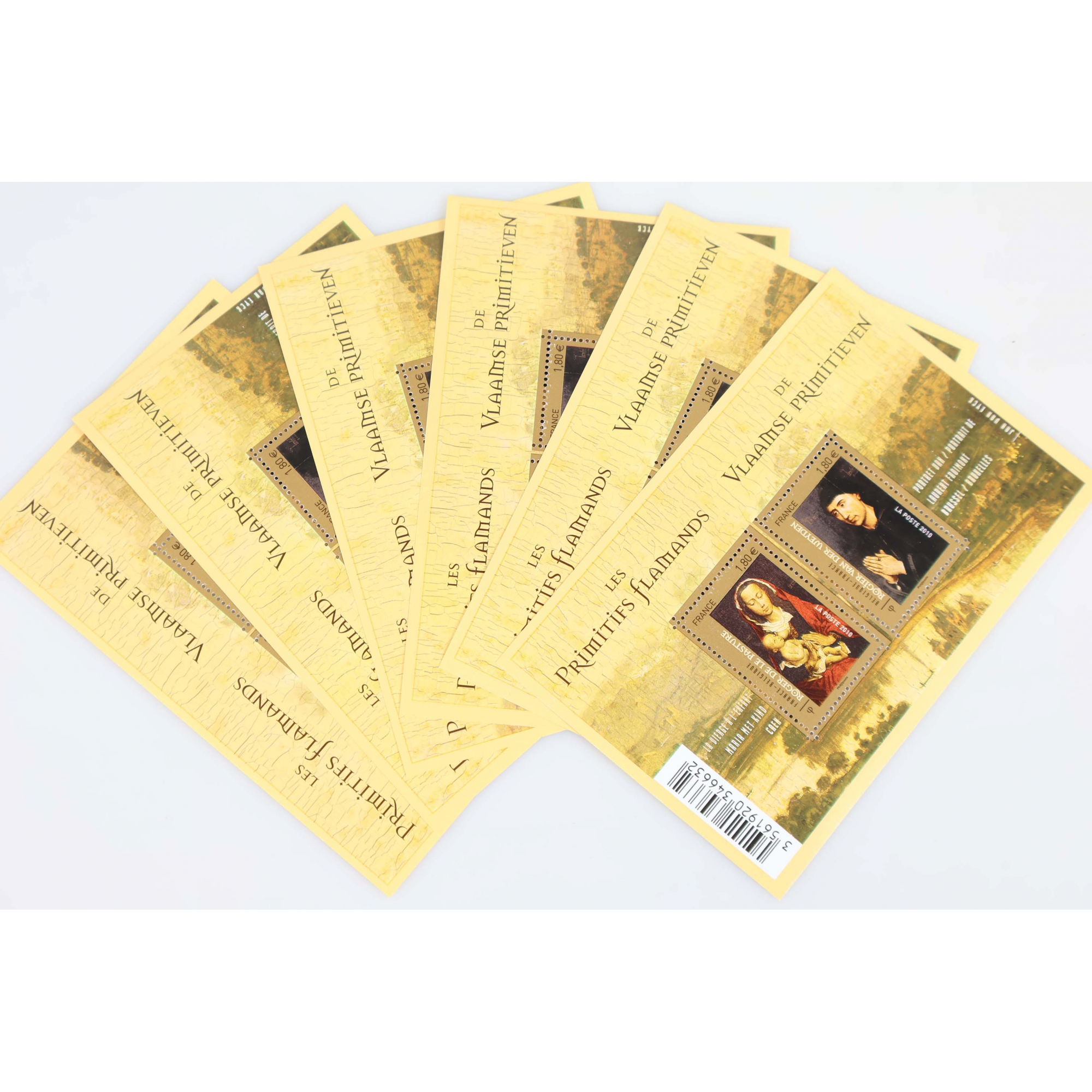 LOT DE 20 BLOCS N° F4525 PRIMITIFS FLAMANDS, TIMBRES NEUFS** 1.80€ FACIALE 72€