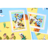 LOT 100 BLOCS N° 55 FETE DU TIMBRE - LUCKY LUKE TIMBRES NEUFS** 0.46€ VF 46€