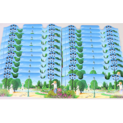 LOT 20 BLOCS N° 70 JARDINS FRANCE 2004 TIMBRES NEUFS** 1.90€ X 2 FACIALE 76€