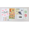 LOT TIMBRES/BLOCS/CARNET EN EUROS ANNÉES 2020 À 2024 NEUFS** FACIALE 39.64€