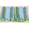 LOT 20 BLOCS N° 95 JARDINS FRANCE 2006 TIMBRES NEUFS** 1.98€ X 2 FACIALE 79.20€