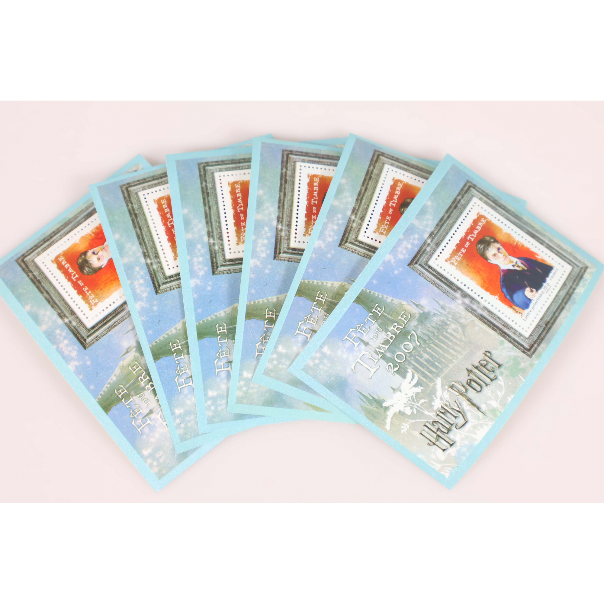 LOT DE 40 BLOCS N° 106 HARRY POTTER, TIMBRES A VALIDITÉ PERMANENTE LETTRES 20G