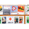 LOT 30 BLOCS N° F4621 CROIX ROUGE ANNÉE 2011 TIMBRES NEUFS** 0.60€ FACIALE 90€