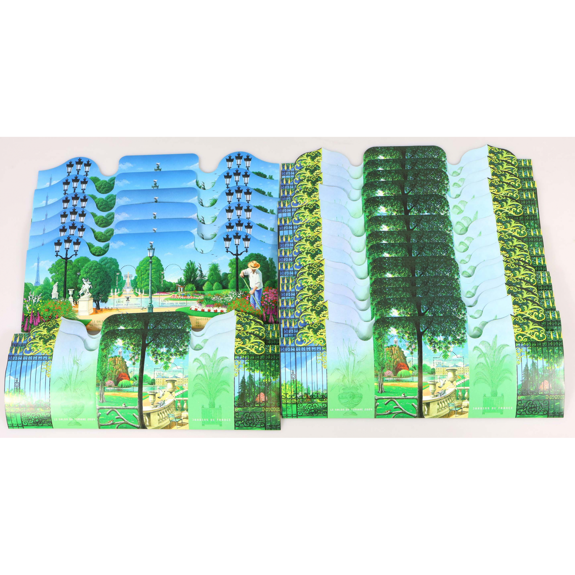 LOT 30 BLOCS AVEC DÉFAUTS POUR AFFRANCHIR, TIMBRES 2.11€ NEUFS** FACIALE 126.60€