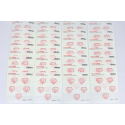 LOT 30 BLOCS N° F648A PATCH D\'AMOUR TIMBRES NEUFS AUTOADHÉSIFS 0.60€ FACIALE 90€