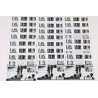 LOT 20 BLOCS N° F4690 ACTEURS DE CINÉMA TIMBRES NEUFS** 0.60€ X 6 FACIALE 72€
