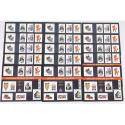 LOT 15 BLOCS N° F4582 SAPEURS-POMPIERS TIMBRES NEUFS** 0.60€ x 10 FACIALE 90€