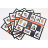 LOT 15 BLOCS N° F4582 SAPEURS-POMPIERS TIMBRES NEUFS** 0.60€ x 10 FACIALE 90€