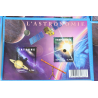 LOT 50 BLOCS N° F4353 L'ASTRONOMIE, TIMBRES NEUFS** 0.70€ x 2 VALEUR FACIALE 70€