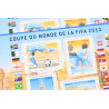 LOT 30 BLOCS N° F4481 COUPE DU MONDE FIFA, TIMBRES NEUFS** 0.85€x 4 FACIALE 102€