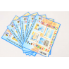 LOT 30 BLOCS N° F4481 COUPE DU MONDE FIFA, TIMBRES NEUFS** 0.85€x 4 FACIALE 102€